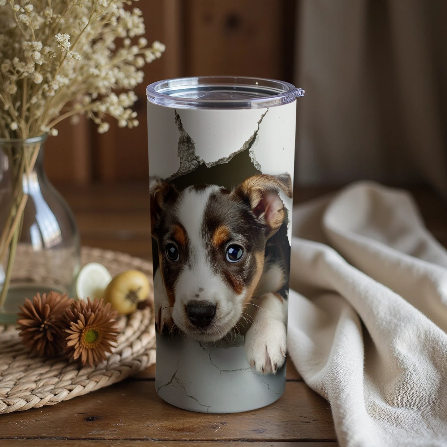 Adorable Puppy Cracked Breakthrough Graphic Tumbler product type

Puppy
Dog
Tumbler
Cracked design
Cute puppy
Adorable dog
Pet lover gift
Animal themed
Drinkware
Beverage holder
Unique design
Blue eyed puppy
Puppy graphic
Dog themed gift
Coffee tumbler
Travel cup
Insulated tumbler
Pet decor
Novelty tumbler
Pup art