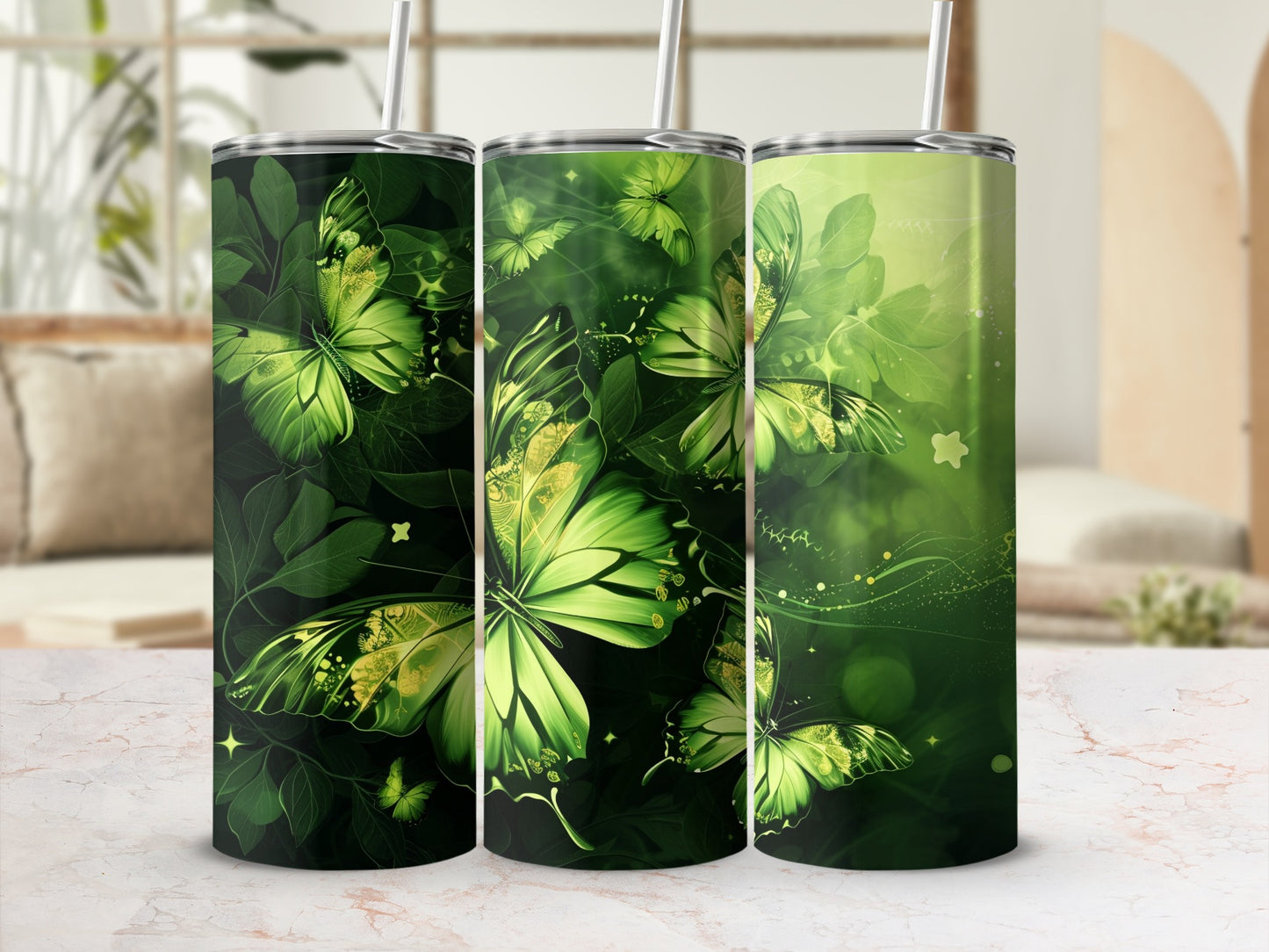 Green Butterfly Lush Foliage Forest Scene Tumbler product type
Tumbler
Green
Butterfly
Foliage
Nature
Botanical
Garden
Drinkware
Spring
Summer
Pattern
Design
Gift
Aesthetic
Insect
Leaves
Forest
Emerald
Verdant
Wildlife