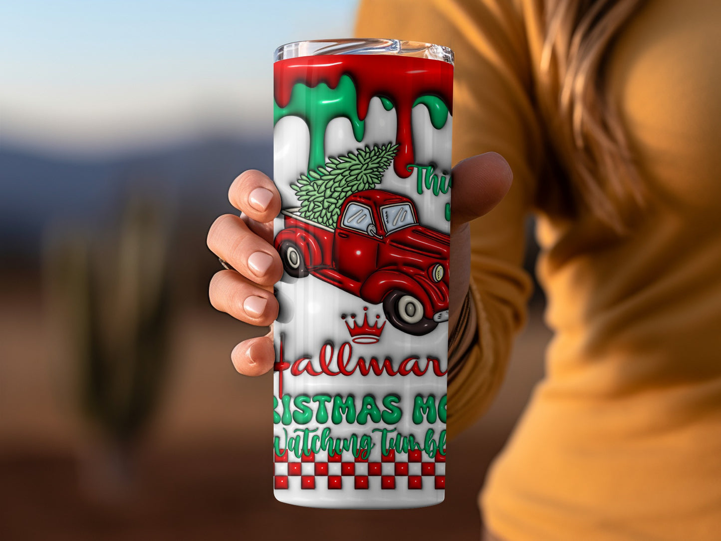 Hallmark Christmas Movies Watching Tumbler
