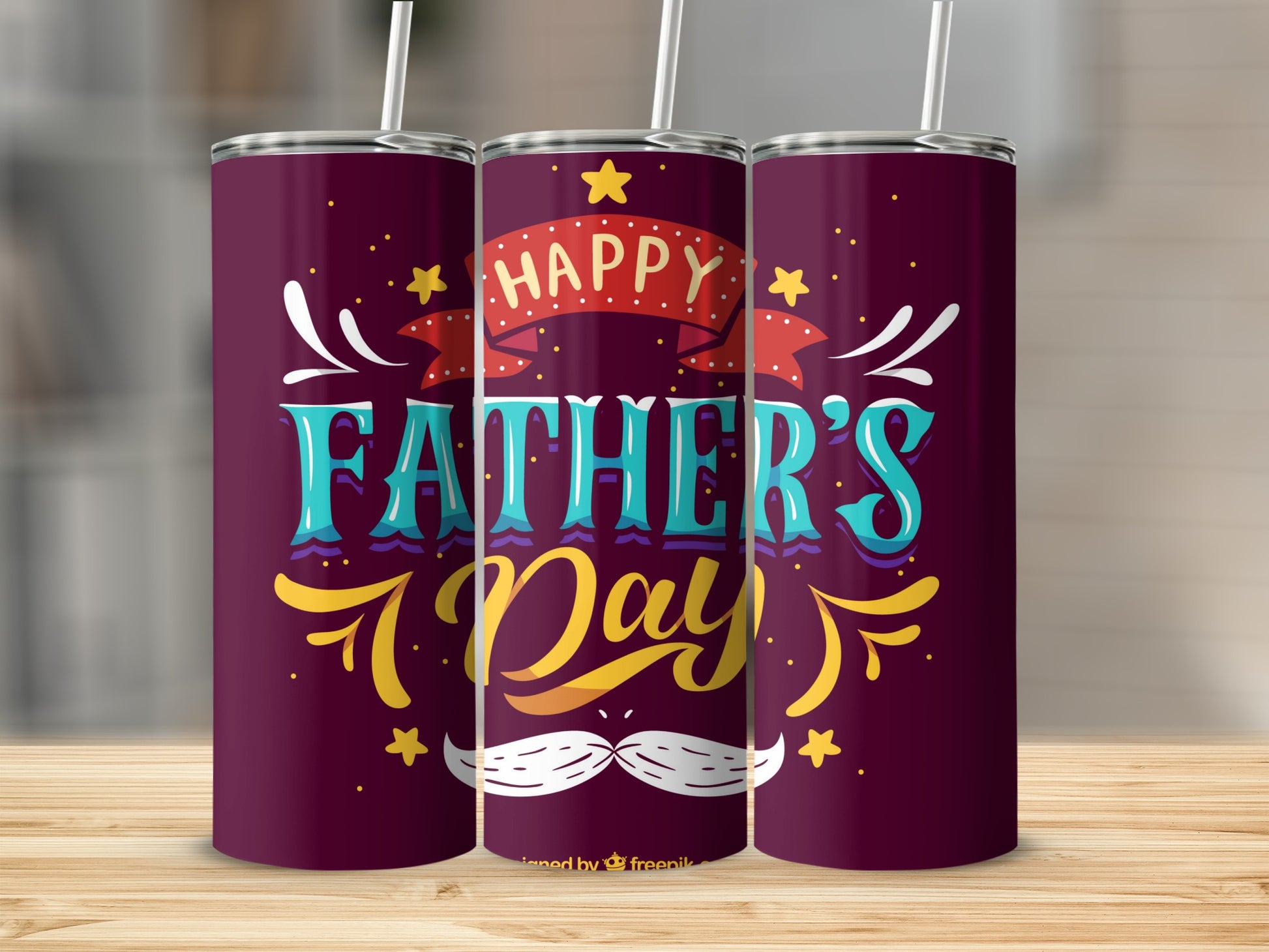 Happy Father's Day Custom Tumbler Flask Gift