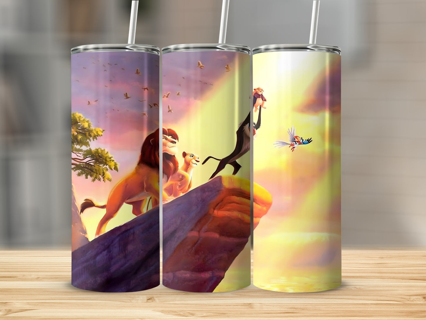 The Lion King Movie Scene Insulated Tumbler