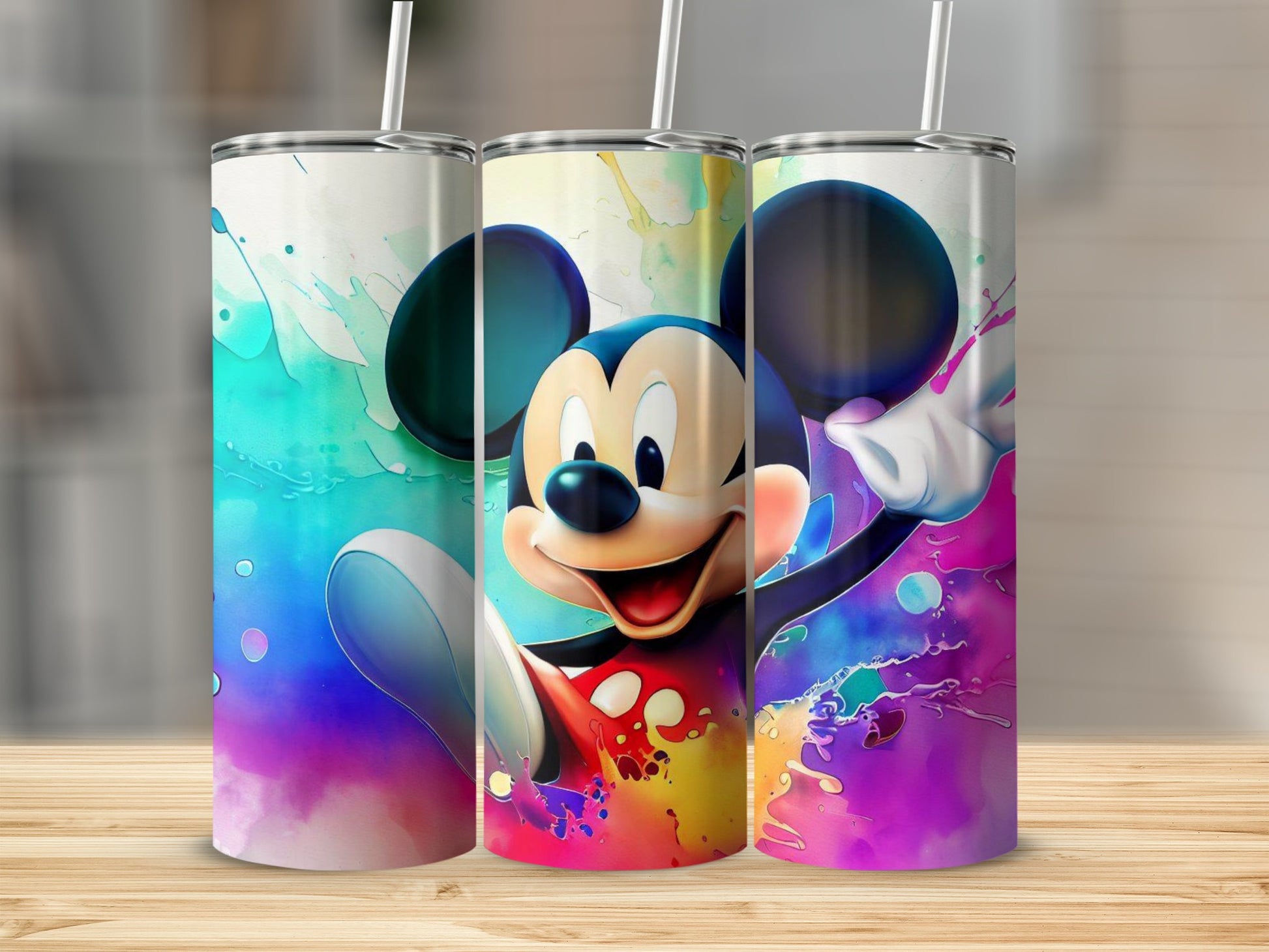 Vibrant Cartoon Character Art Insulated Tumbler Product