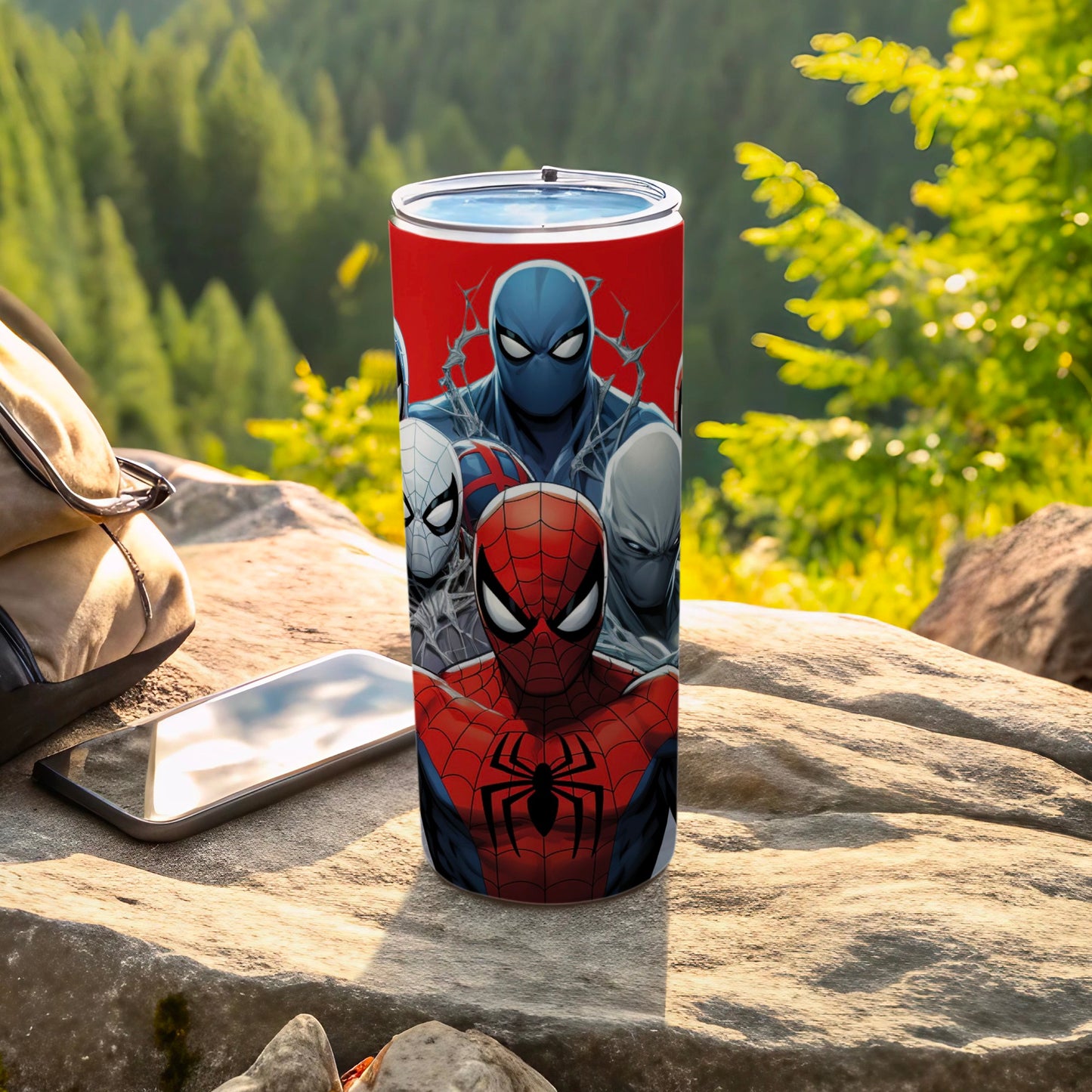 Marvel Spider-Man Group Design Travel Tumbler Product