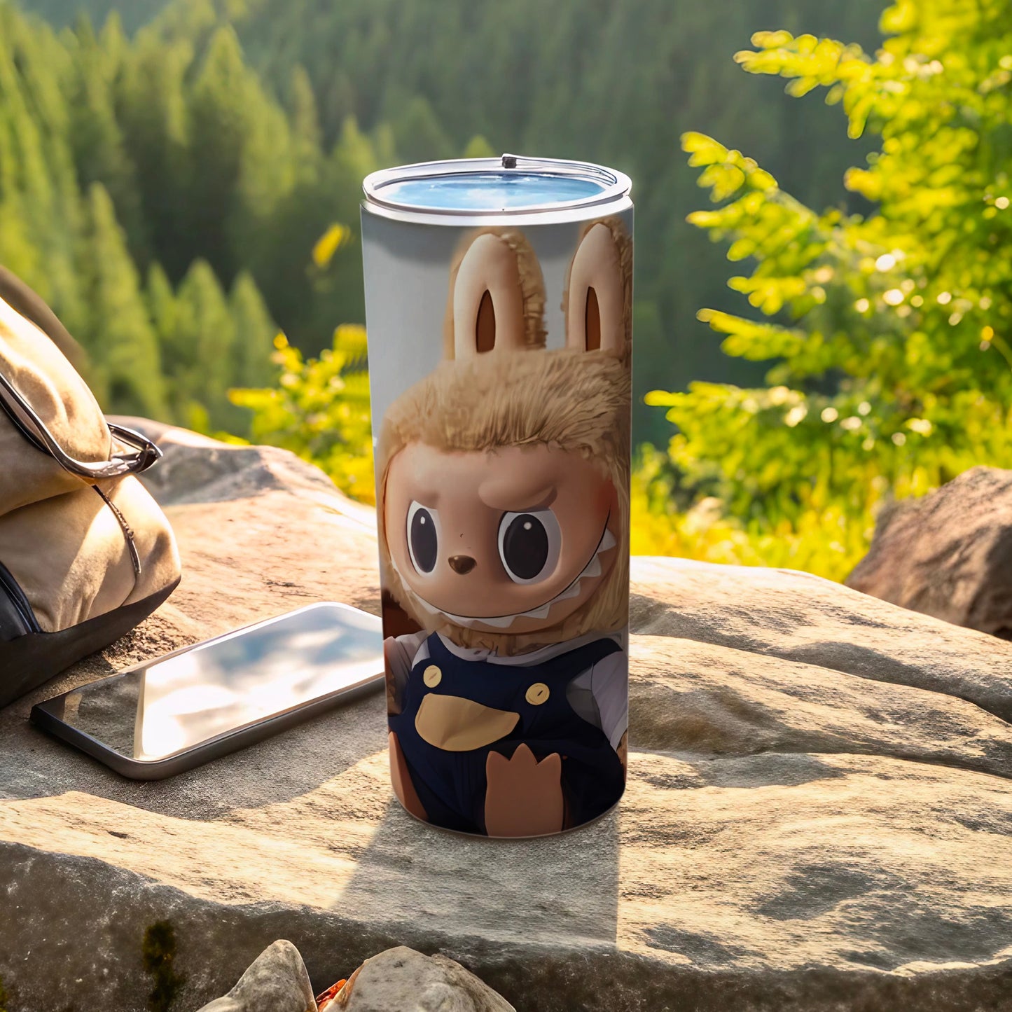 Adorable Cartoon Character Insulated Tumbler for Outdoors