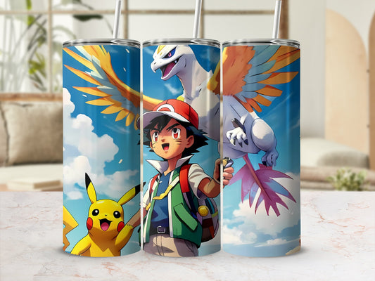 Anime Character and Creatures Art Insulated Tumbler