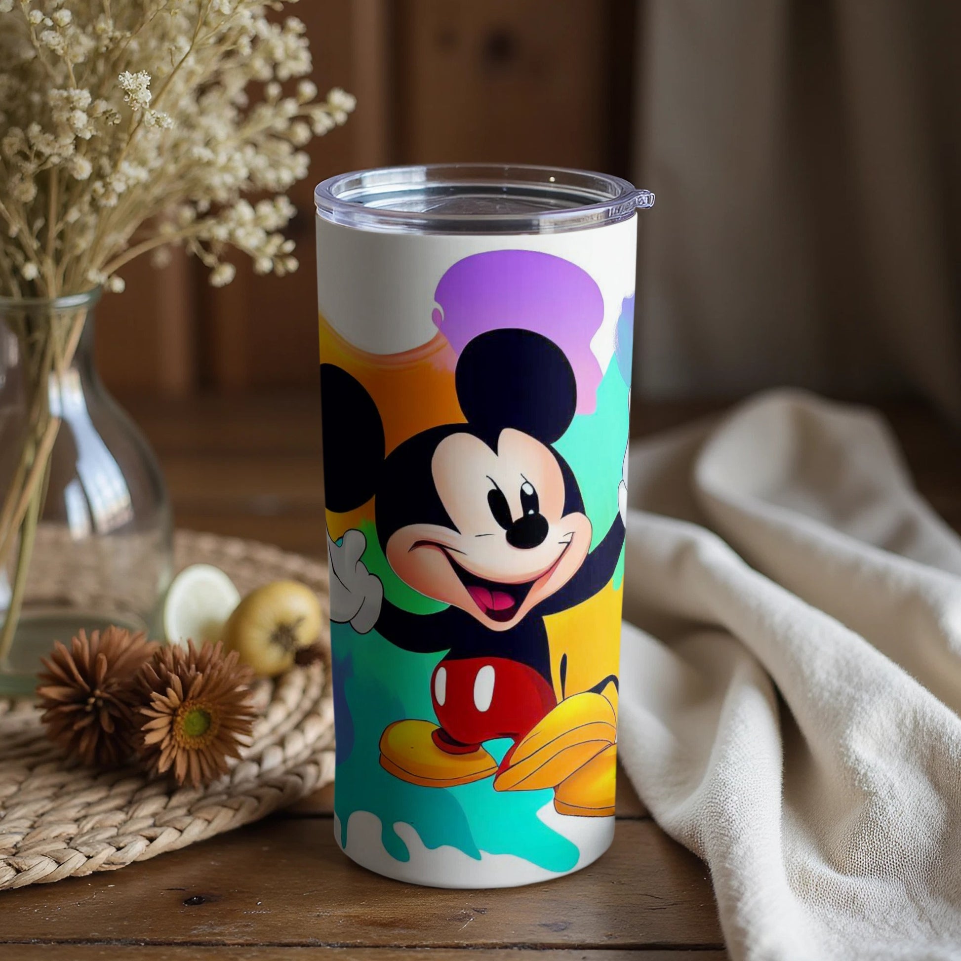 Mickey Mouse Colorful Tumbler with Fun Design