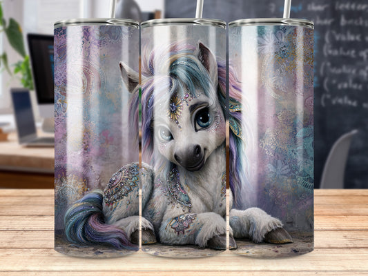 Enchanting Unicorn Artwork Insulated Tumbler