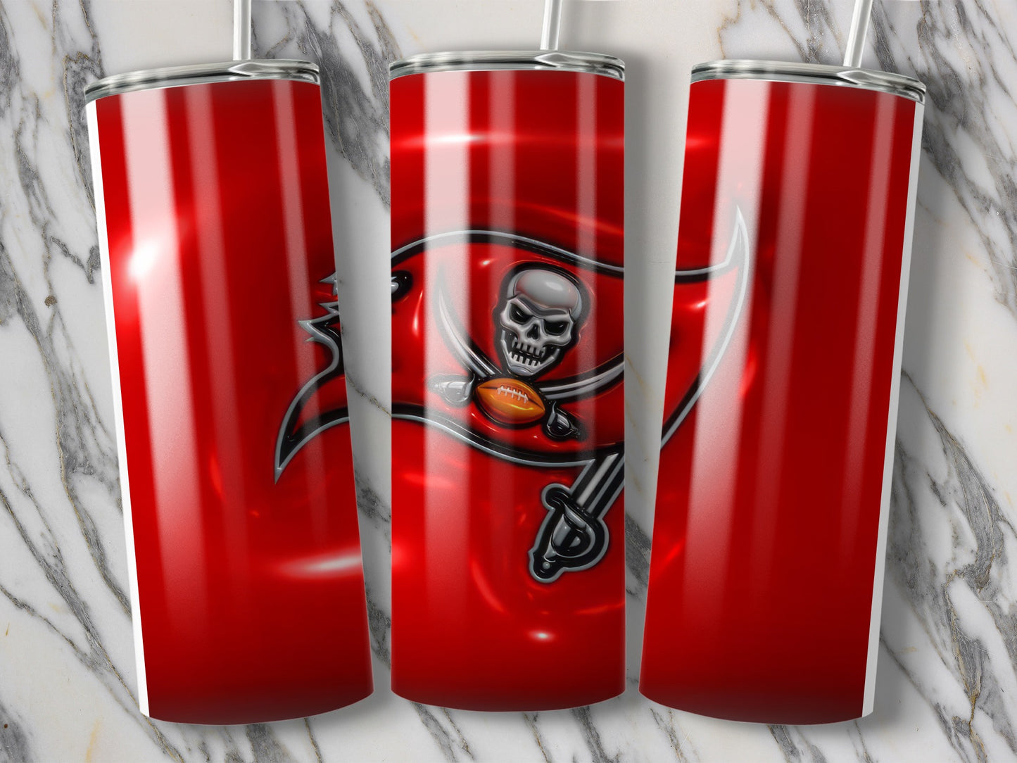 Tampa Bay Buccaneers Football Team Pirate Logo Tumblers