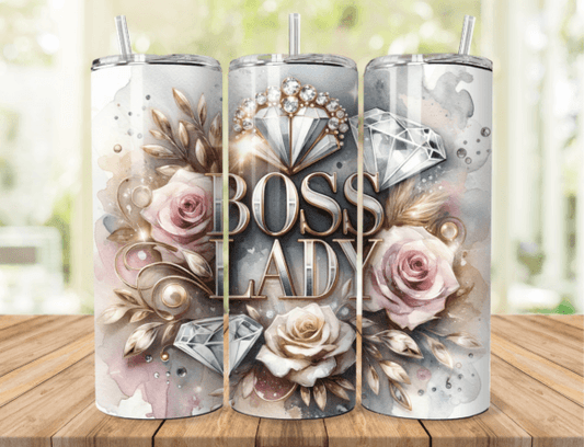 Boss Lady Glamourous tumbler