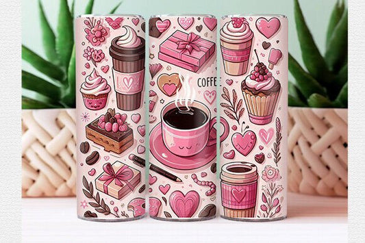 Pink Coffee Tumbler