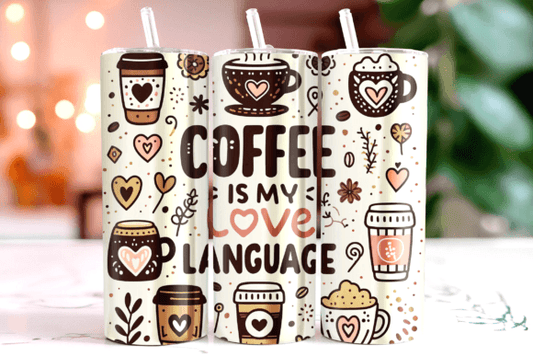 Coffee is my Love Language tumbler