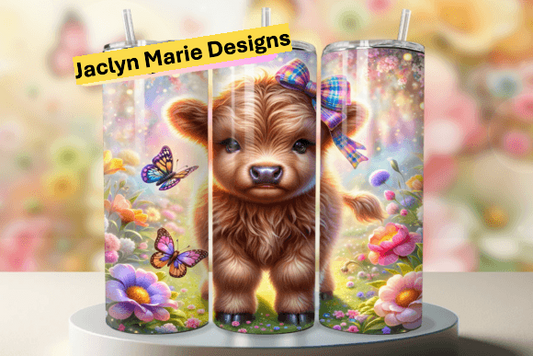 Highland Cow Tumbler