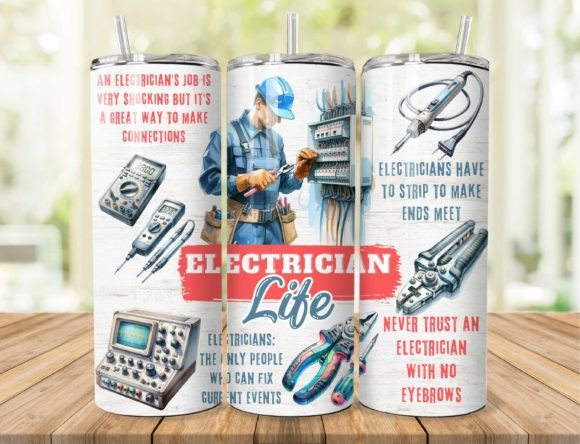 Electrician's Life tumbler