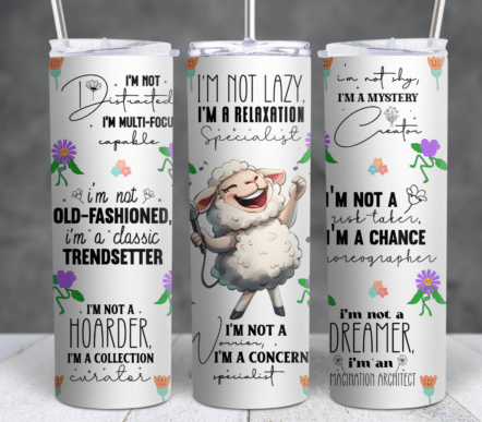 Funny Sheep Tumbler