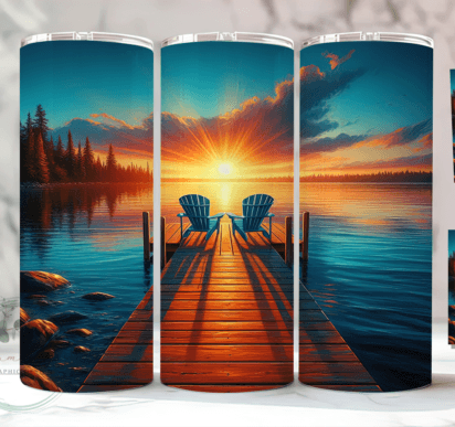 Lake Reflections tumbler