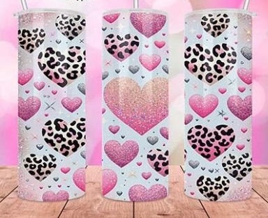 Leopard hearts