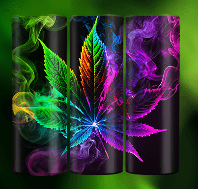 Marijuana Leaf Tumbler