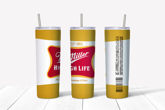Miller High Life Can Tumbler