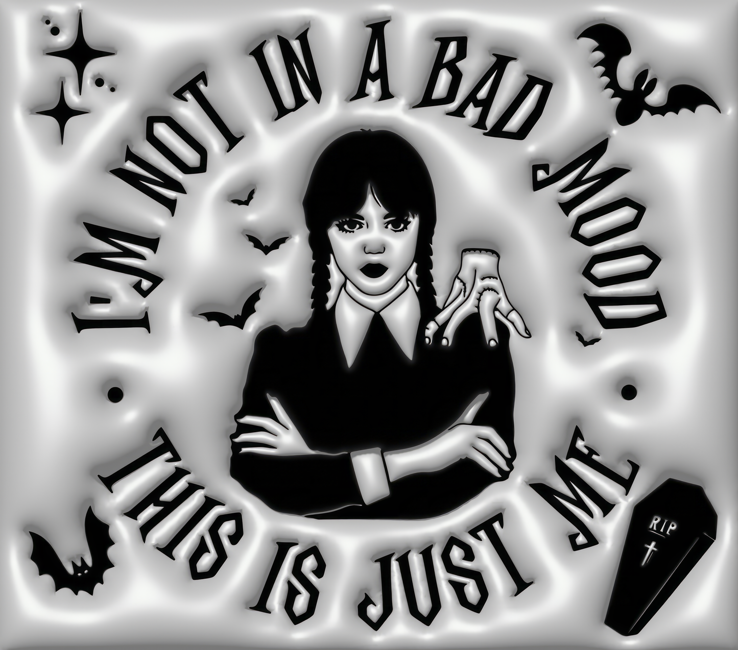 Wednesday.  I'm Not In A Bad Mood, This is Just me