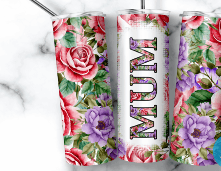 Mum Flower Tumbler