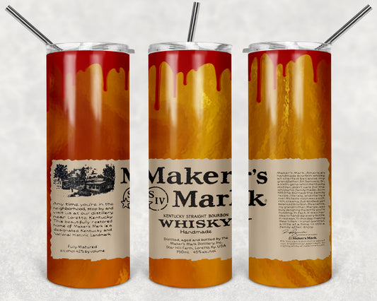 Maker's Mark Whiskey Tumbler