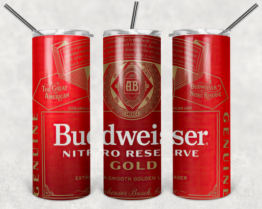 Budweiser 20 ounce Tumbler Nitro Reserve
