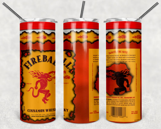 Fireball Cinnamon Whiskey Tumbler