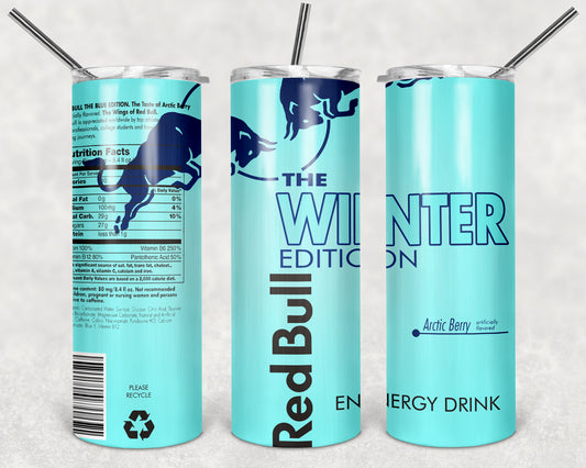 Red Bull Energy Drink The Winter Edition Arctic Berry Tumbler