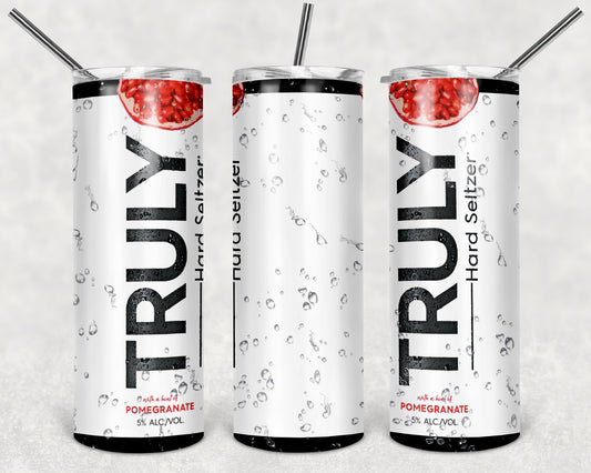 Truly Pomegranate Hard Seltzer Tumbler
