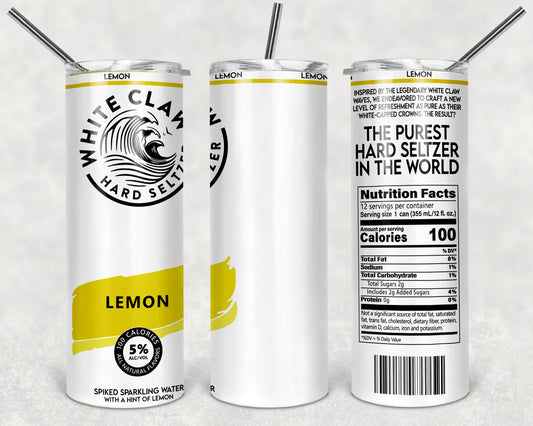 White Claw Lemon Hard Seltzer Tumbler