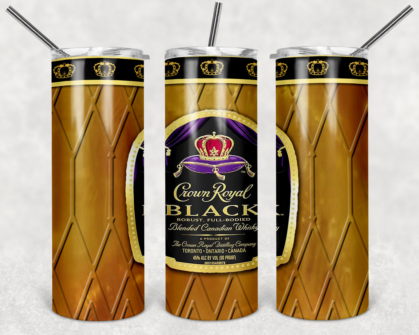 Crown Royal Black tumbler