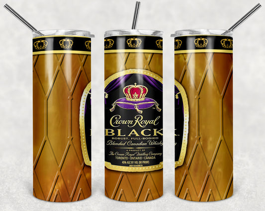 Crown Royal Black tumbler