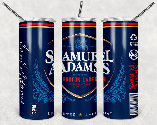 Samuel Adams Blue Boston Lager Tumbler