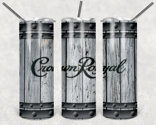 Crown Royal Barrel tumbler