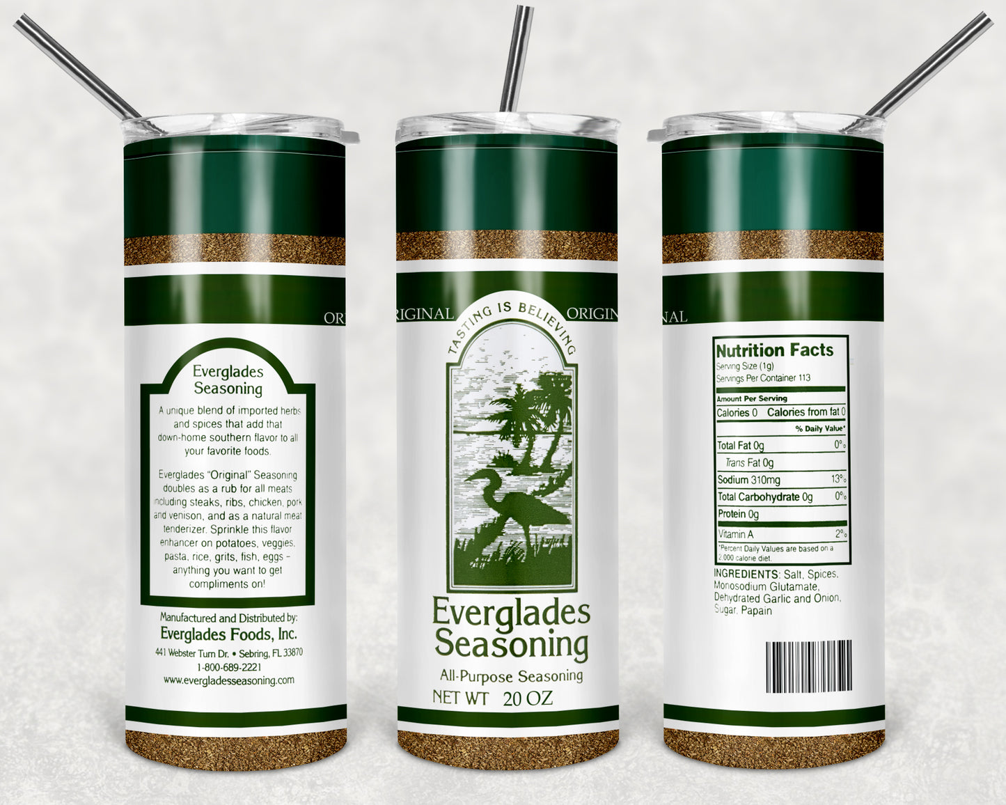 Everglades Seasoning Tumbler