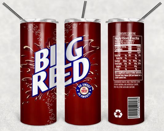 Big Red Can Tumbler