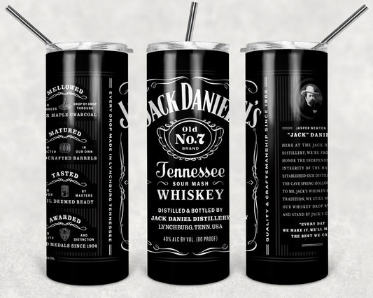 Jack Daniels Old #7 Bottle Tumbler