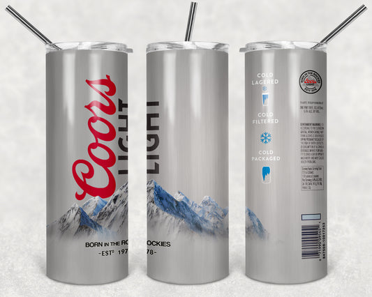 Coors Light tumbler