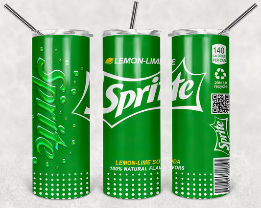 Diet Sprite Soda tumbler