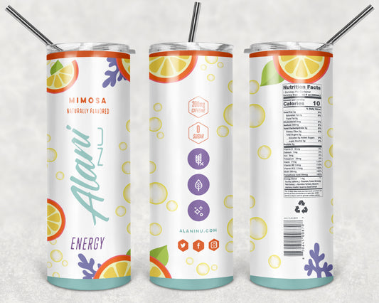 Alani Mimosa Energy Drink Tumbler