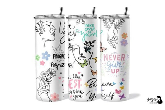 Positive Affirmation Tumbler