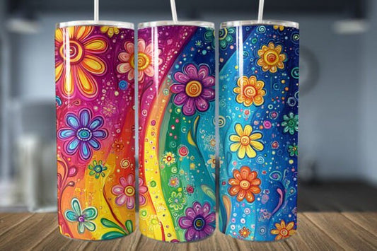 Daisy Colorful Tumbler