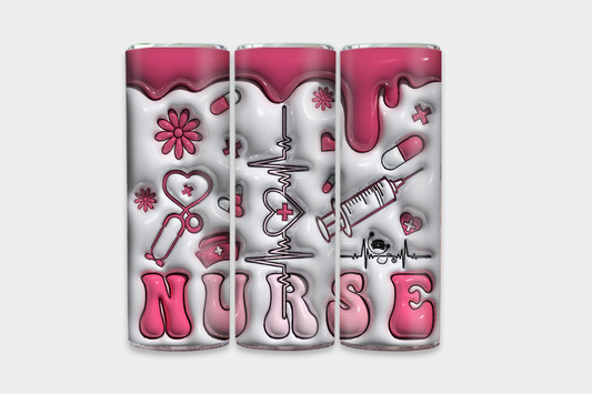 3D Puff Nursing Tumbler Horizontal
