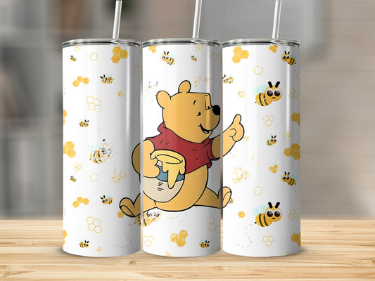 Winnie the Pooh and Bumblebees Tumbler Product