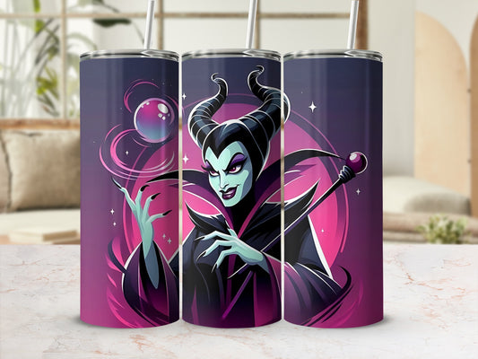 Dark Sorceress Design Insulated Tumbler for Cold Drinks