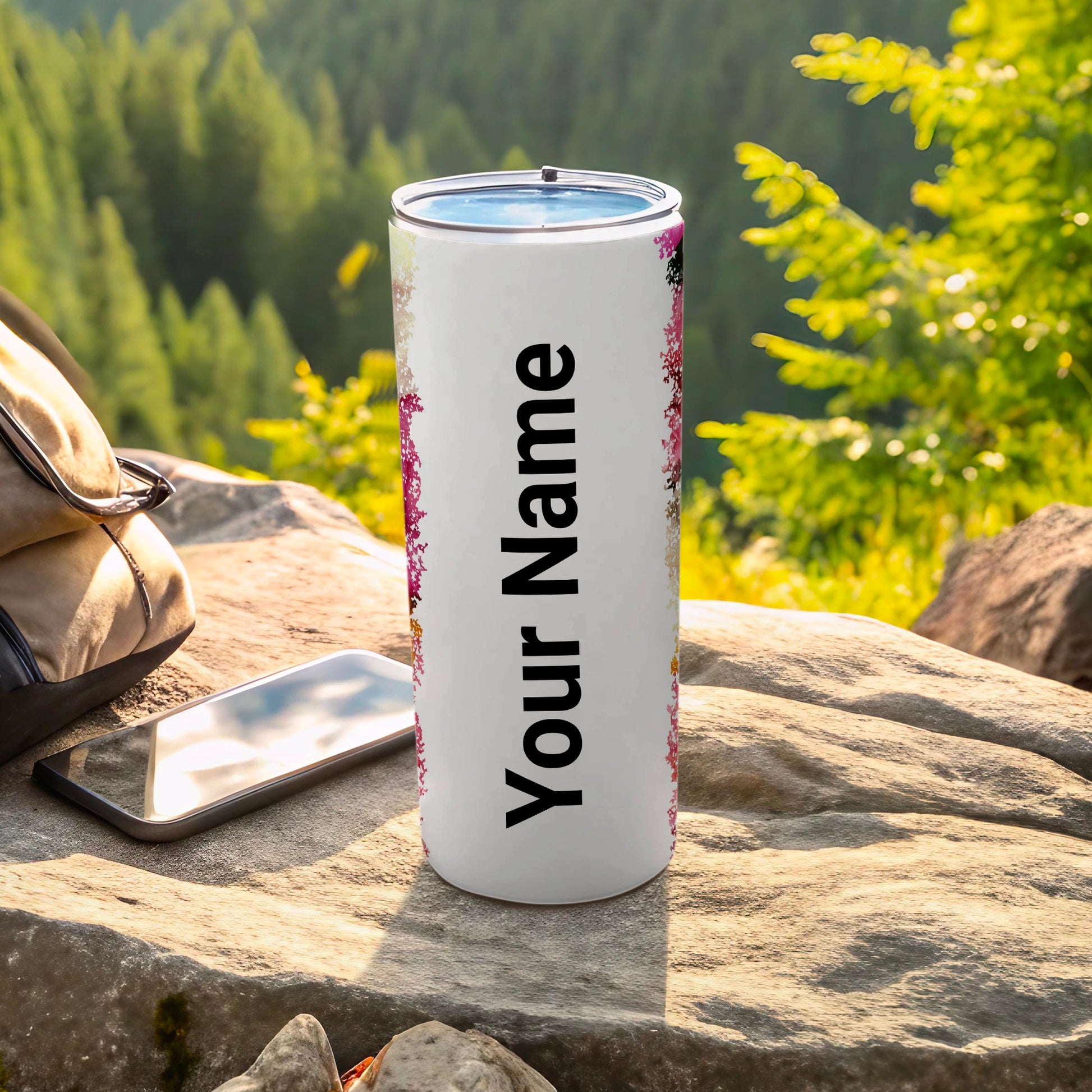Personalized Your Name Tumbler for Outdoor Adventures