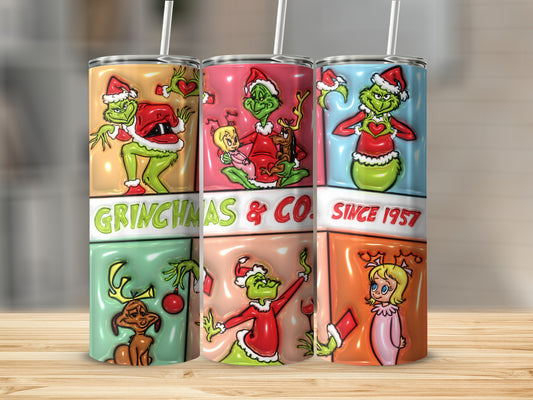 Christmas Grinchas & Co. Since 1957 Illustrated Tumbler