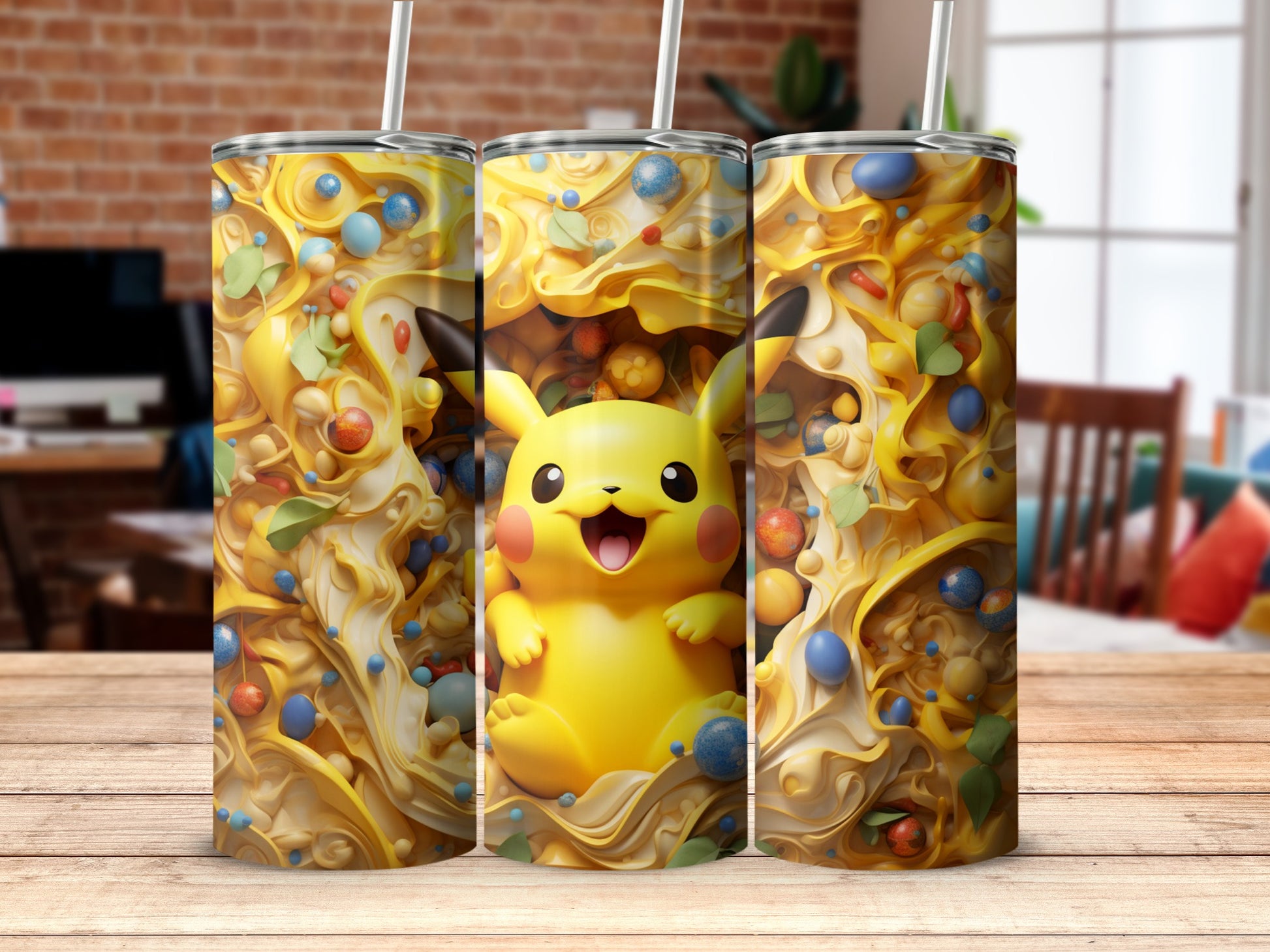 Anime Character Themed Vacuum Insulated Tumbler