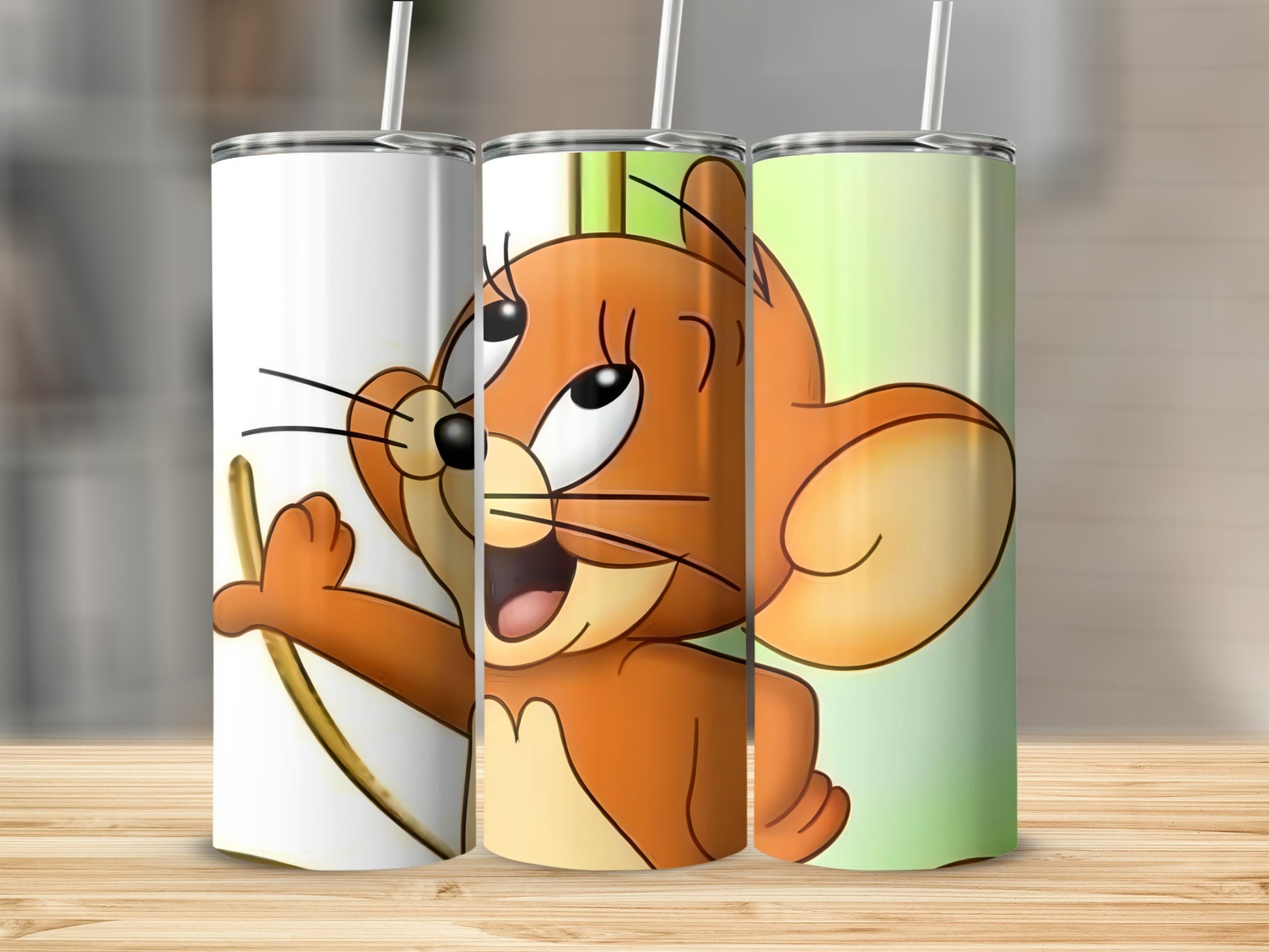 Jerry Mouse Graphic Stainless Steel Tumbler Product