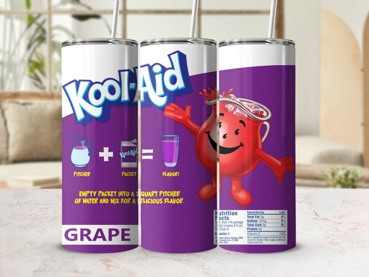 Kool-Aid Grape Flavor Kool-Aid Man Tumbler Product Type